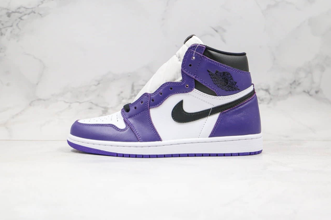 Air Jordan 1 Retro High OG Court Purple 2.0 | 555088-500 - Limited Edition Sneakers
