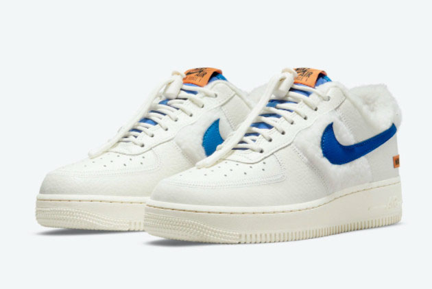 Nike Air Force 1 Low 'Sherpa Fleece' DO6680-100 - Stylish and Cozy Sneakers