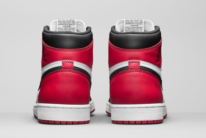 Air Jordan 1 Retro High OG 'Black Toe' 555088-125 - Premium Sneakers for Fashion Enthusiasts
