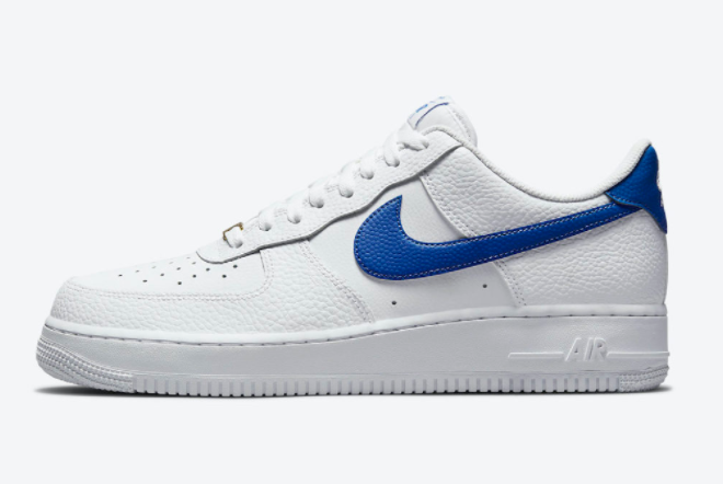 Nike Air Force 1 Low White/Royal Blue DM2845-100 – Buy Now and Step in Style!
