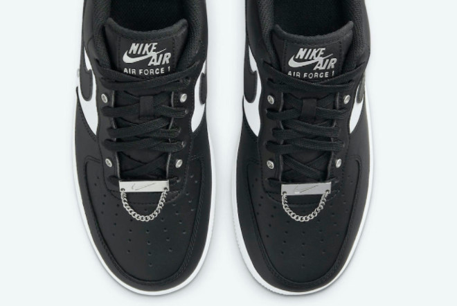 Shop Nike Air Force 1 Low Black White DA8571-001 for Classic Style