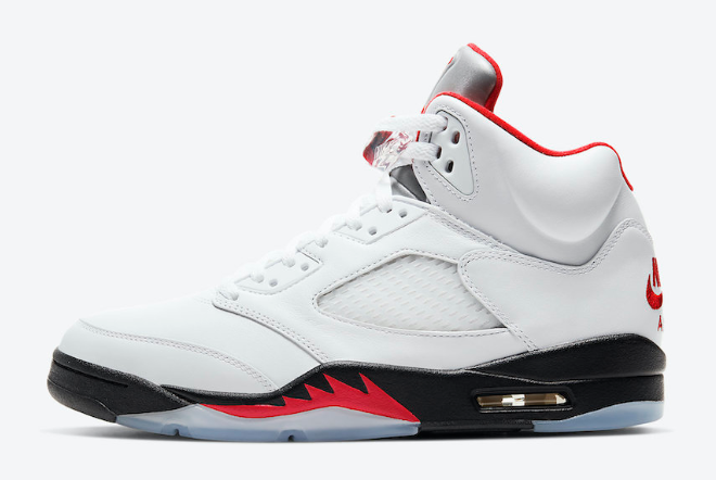 Air Jordan 5 'Fire Red' DA1911-102 - Shop the Iconic Sneaker Today!