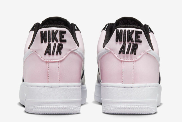 Nike Air Force 1 Low Black Patent/Pink DJ9942-600 | Sleek and Stylish