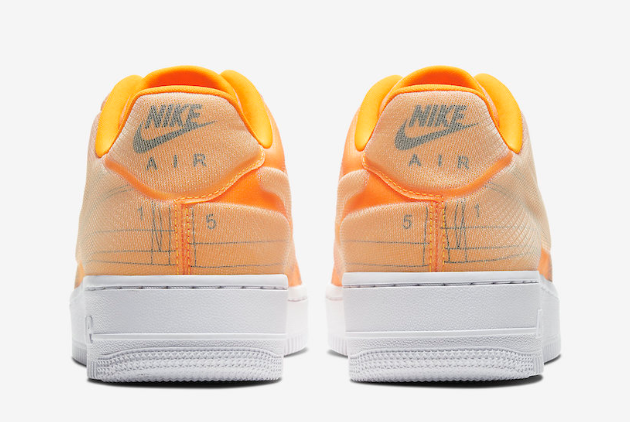 Nike Air Force 1 LX WMNS Laser Orange CI3445-800 - Stylish and Versatile Women's Sneakers