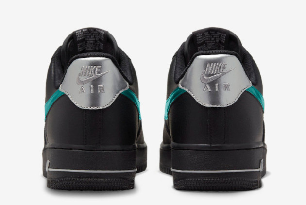 Nike Air Force 1 Low Black/Blue Lightning-Wolf Grey - Buy Now at the Best Price!