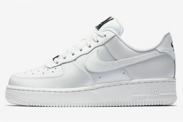 Nike Air Force 1 Low Luxe Iridescent Summit White/Black | 898889-100