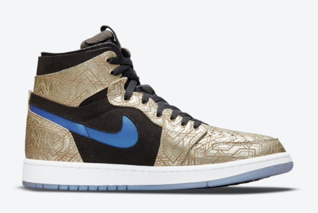 Air Jordan 1 Zoom CMFT 'Gold Laser' DQ0659-700 - Stylish and Comfortable Sneakers