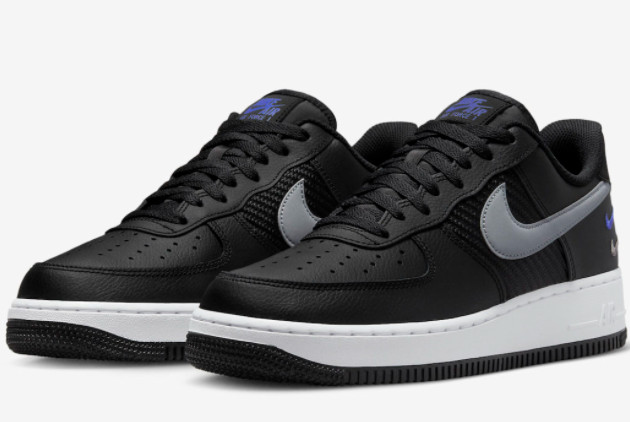 Nike Air Force 1 Low Black/Grey-White FD0666-001 - Stylish and Versatile Footwear