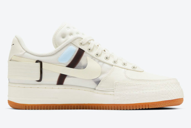 Nike Air Force 1 Type 'Sail Gum' CJ1281-100 - Shop the Latest Collection Online!