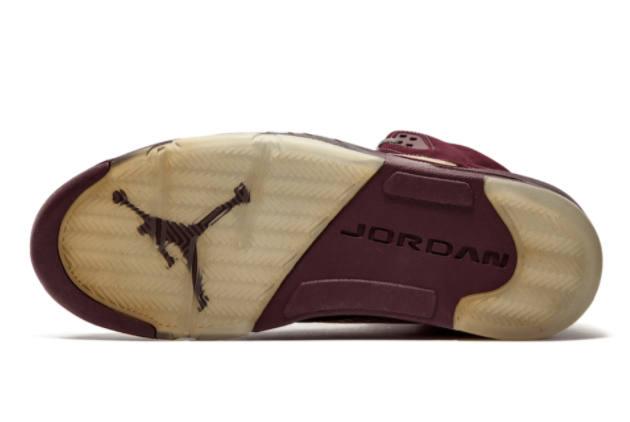 Air Jordan 5 Retro LS 'Burgundy' 2006 - Stylish and Classic Sneakers