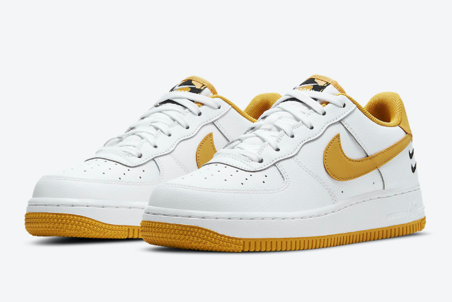 Nike Air Force 1 Low Dual Swoosh White Wheat DH2947-100 - Stylish and Versatile Sneakers
