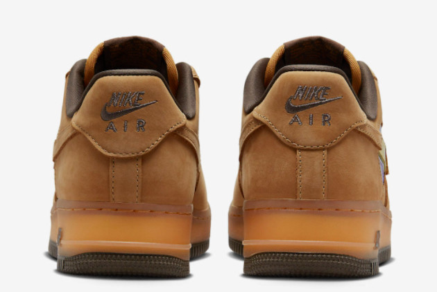 Nike Air Force 1 Low 'Wheat Mocha' DQ7580-700 - Authentic Sneakers for Sale