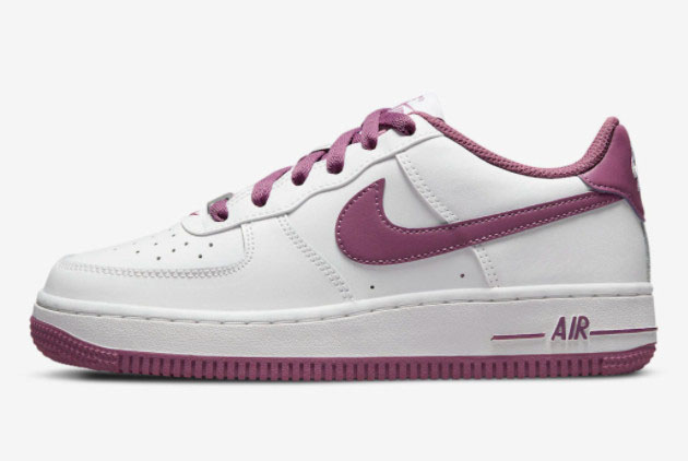 Nike Air Force 1 Low GS White Mauve DH9600-101 | Stylish and Comfortable Sneakers