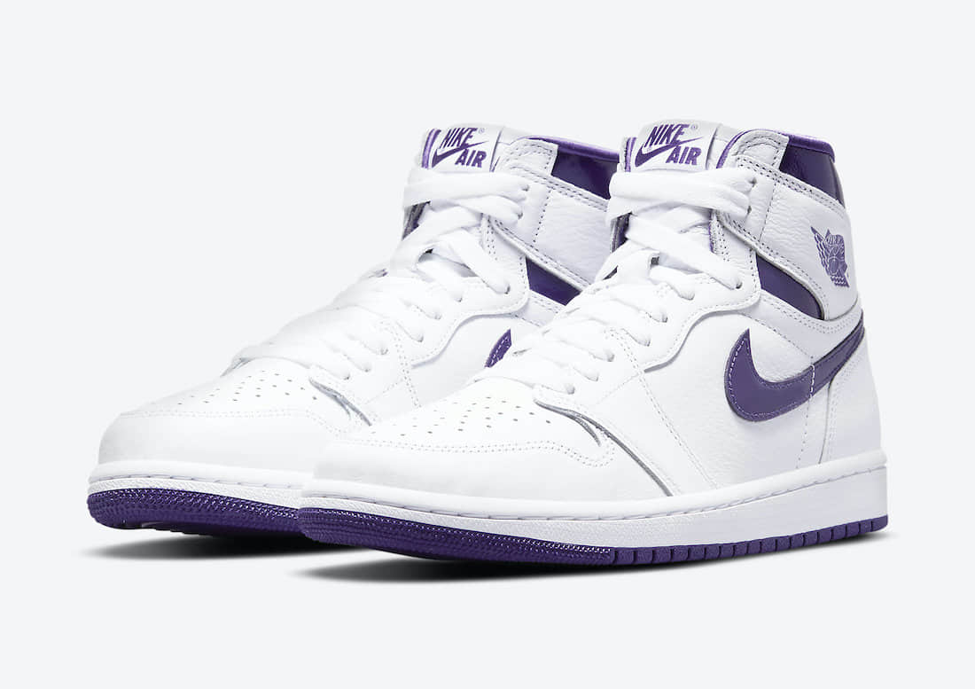 Air Jordan 1 High OG 'Court Purple' CD0461-151: Iconic Style Elevated with Court Purple | Limited Edition