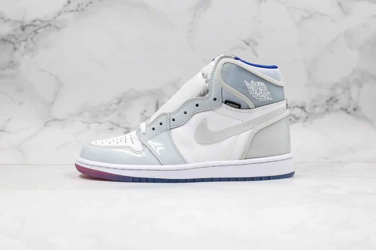 Air Jordan 1 High Zoom 'Racer Blue' CK6637-104 - Iconic Sneaker with Zoom Technology