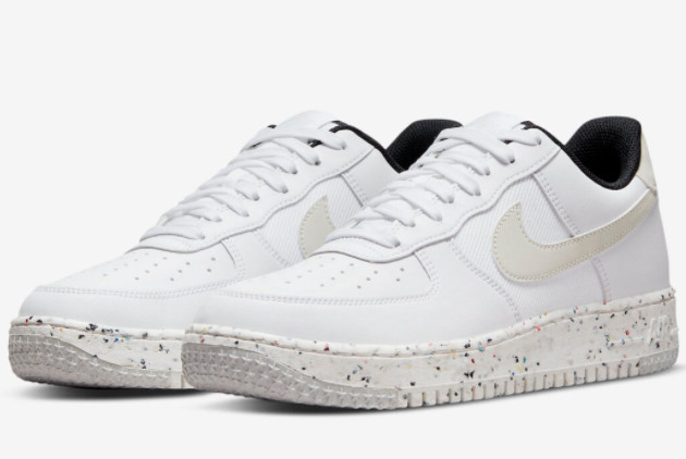 Nike Air Force 1 Low Crater White Black DH8083-100 – Sleek Style and Unmatched Durability
