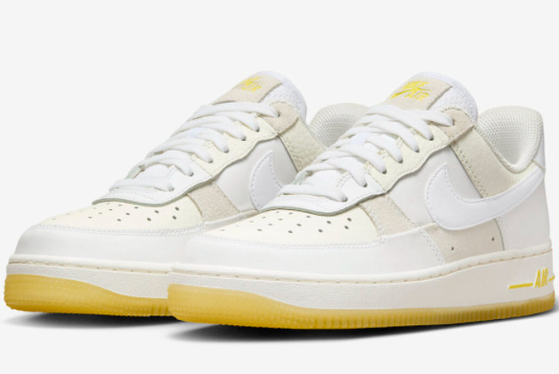 Nike Air Force 1 Low Summit White/Opti Yellow FQ0709-100 - Shop Now