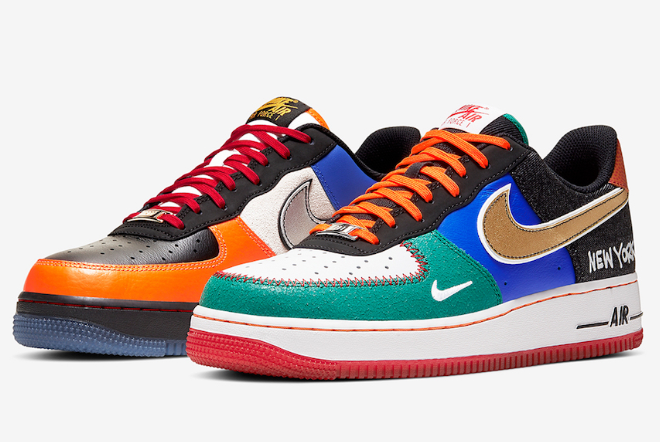 Nike Air Force 1 Low What The NYC CT3610-100 - Premium Sneakers with Unique NYC-Inspired Design