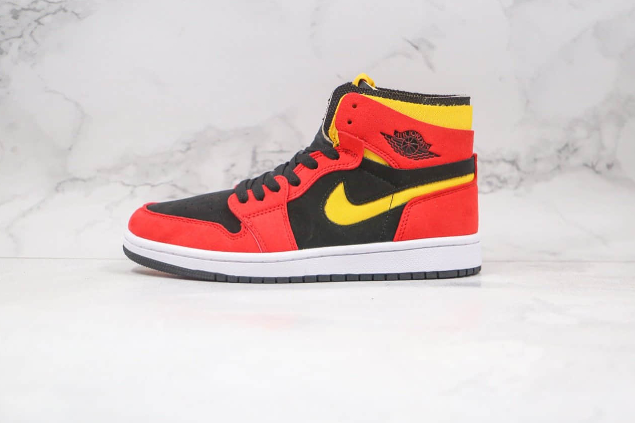Air Jordan 1 High Zoom Comfort 'Chile Red' CT0978-006 - Ultimate footwear comfort in vibrant Chile Red!