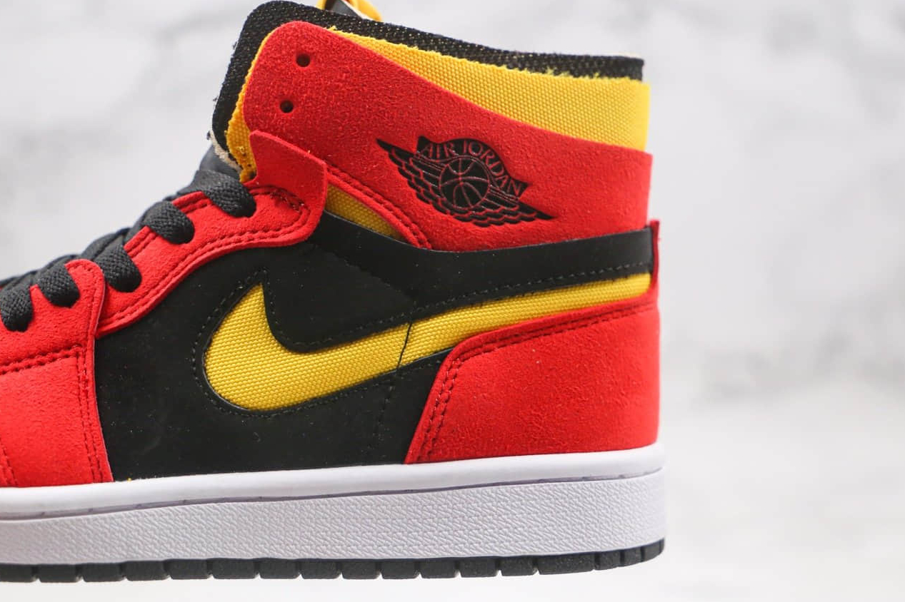 Air Jordan 1 High Zoom Comfort 'Chile Red' CT0978-006 - Ultimate footwear comfort in vibrant Chile Red!