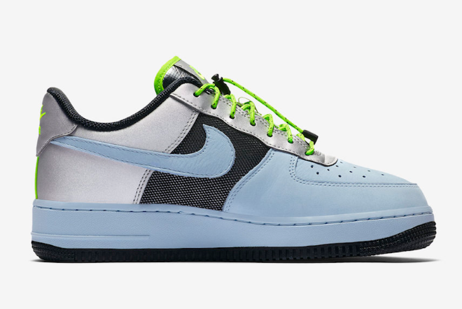 Nike Air Force 1 Low Toggle Baby Blue/Volt-Black-Silver - CN0176-400 | Shop Now!