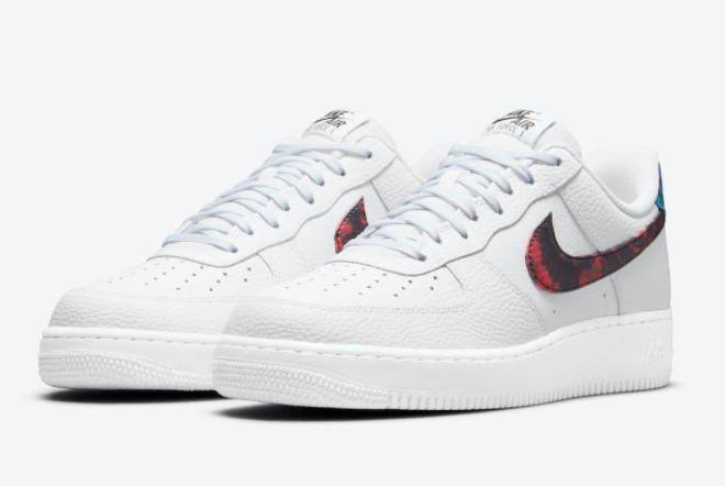 Nike Air Force 1 Low 'Tie Dye' DJ6889-100 - Iconic Style and Vibrant Design.