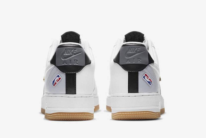 Nike Air Force 1 Low NBA Pack White Gold Black Grey CT2298-100 - Premium Sneakers