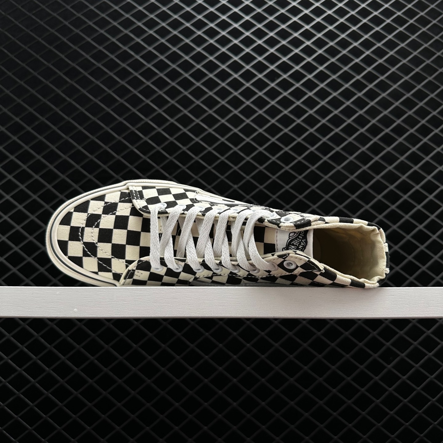 Vans SK8-HI Tapered Checkerboard Black Sneakers - VN0A4U165GU