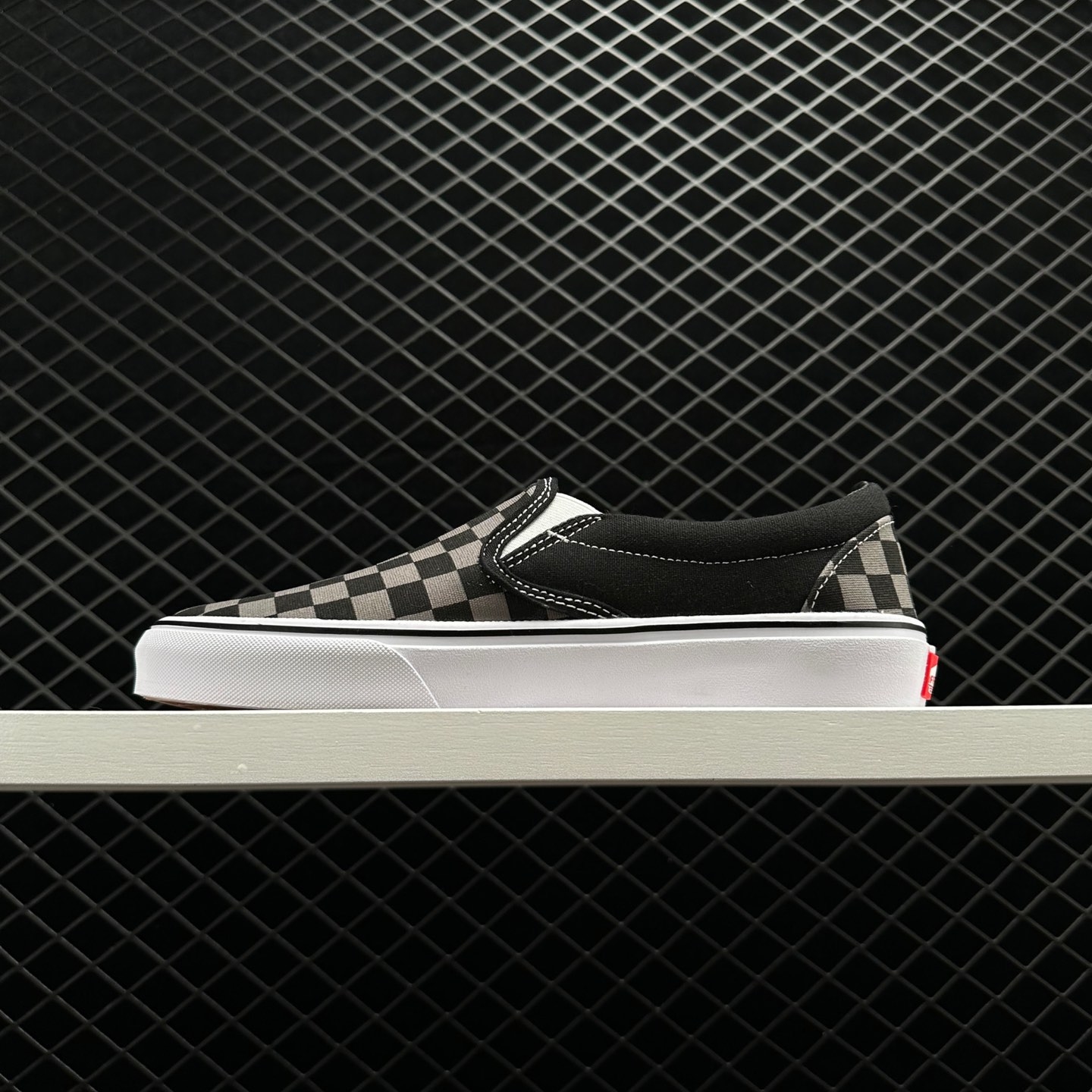 Vans Slip-On Black Pewter Checkerboard VN000EYEBPJ - Stylish and Classic Slip-On Shoes