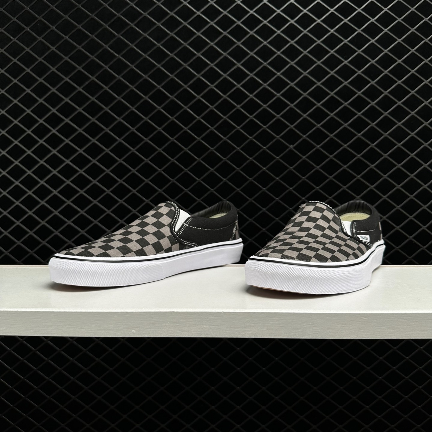 Vans Slip-On Black Pewter Checkerboard VN000EYEBPJ - Stylish and Classic Slip-On Shoes