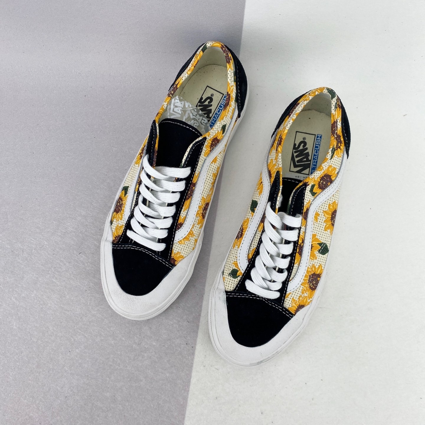 Vans Style 36 Black Yellow VN0A5HFF6SR - Classic Athletic Sneakers
