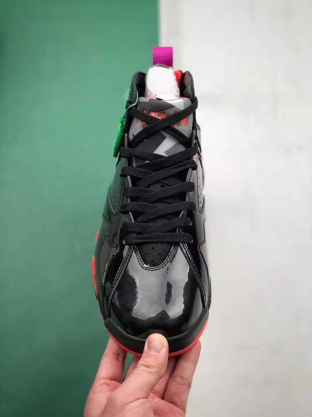 Air Jordan 7 Retro 'Black Gloss' 313358-006 - Premium Classic Sneakers for Men