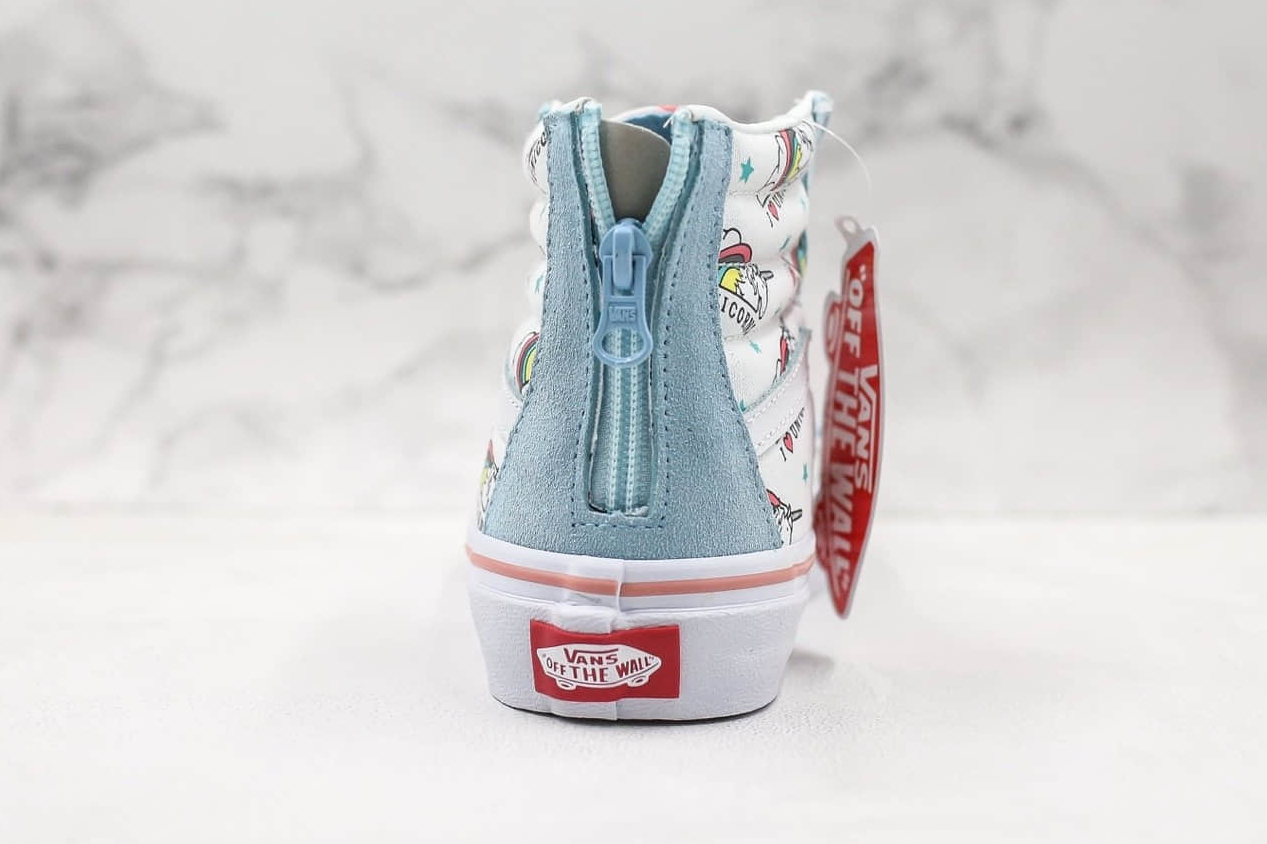Vans Sk8-Hi Zip Toddler 'Unicorn' Sneakers - Adorable Style for Little Ones