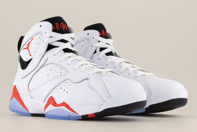 Air Jordan 7 'White Infrared' CU9307-160: Iconic Sneakers with Classic Style