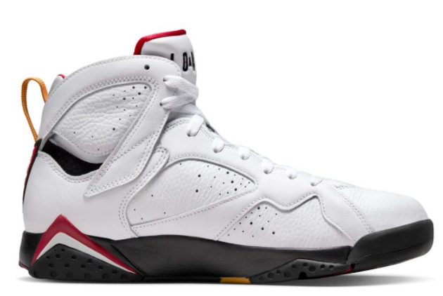 Air Jordan 7 'Cardinal' White/Black-Cardinal Red-Chutney CU9307-106 - Classic Retro Style for Sneaker Enthusiasts