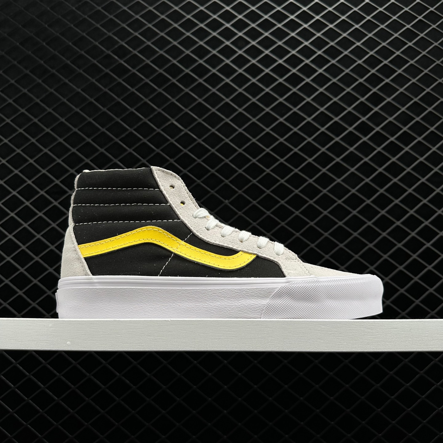 Vans SK8-HI Reissue VLT LX 'White Black' VN0A4BVHA0I - Sleek and Stylish Skate Shoes