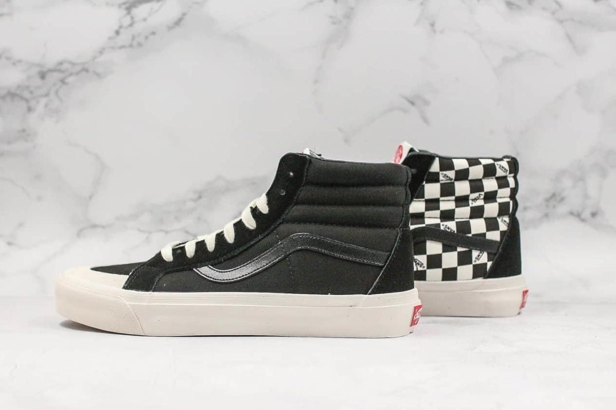 Vans OG Style 138 LX 'Black Checkerboard' - Classic Design and Timeless Style
